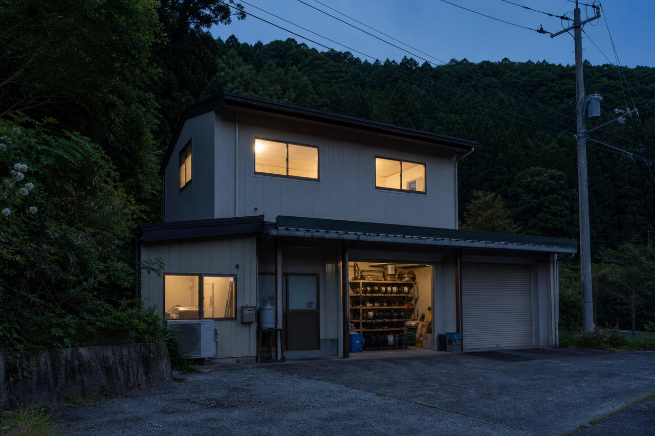 中央電工（有）の施工現場
